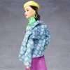 Barbie BMR1959 Fully Poseable Fashion Doll, Brunette, in Neon Motocross Dress, Denim Jacket and Beret, with Accessories and Doll Stand - 6