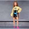 Barbie BMR1959 Fully Poseable Fashion Doll with Braided Hair, Wearing Bike Shorts Romper and Cropped Sweatshirt, with Accessories and Doll Stand - 2