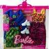Barbie Clothes, Fashion & Accessories Pack Fashion Dolls, Set Includes 2 Complete Looks with Vibrant Outfits & Styling Pieces - 2