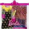 Barbie Fashions 2-Pack Clothing Set, 2 Outfits Doll Include Shirt, Shorts & Kimono, Sleeveless Sunflower Dress & 2 Accessories - 3