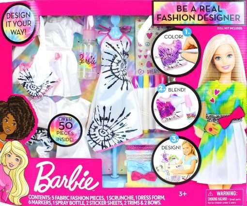 Barbie Tie-Dye Be A Real Fashion Designer - 1