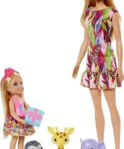 Barbie and Chelsea The Lost Birthday Playset Chelsea Dolls, 3 Pets & Accessories, Gift for 3 to 7 Year Olds - 1