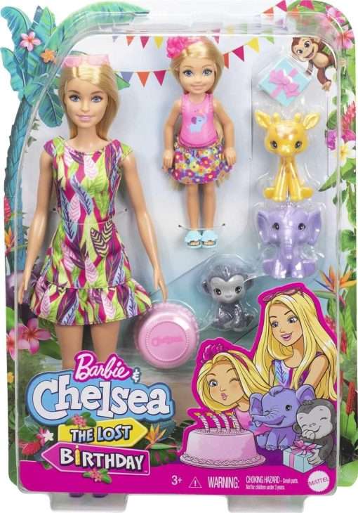 Barbie and Chelsea The Lost Birthday Playset Chelsea Dolls, 3 Pets & Accessories, Gift for 3 to 7 Year Olds - 7