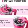 MINISO Barbie Collection Steel Cup with Handle and Straw (1600mL) - Stylish and Sustainable Drinkware for Barbie Enthusiasts - 3