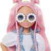 Barbie Dream Besties Doll and Accessories, Daisy Jean Posable Fashion Doll with Removable Fashions & Wavy Pink Hair, 9 DJ & Music Themed Pieces - 4