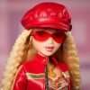 Barbie Signature My Scene Doll & Accessories, in Y2K-Inspired Outfit with Pleather Jacket, Flare Pants, Saddle Bag & Display Stand - 3