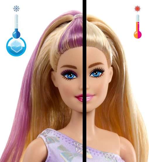 Barbie Party Unboxed Doll & Accessories, Pet Birthday Series Birthday Bows Set with 10 Surprises Including Color Change & Cake-Decorating Activity - 6