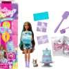 Barbie Party Unboxed Doll & Accessories, Pet Birthday Series Party Stars Set with 10 Surprises Including Color Change & Cake-Decorating Activity - 1