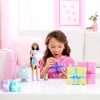 Barbie Party Unboxed Doll & Accessories, Pet Birthday Series Party Stars Set with 10 Surprises Including Color Change & Cake-Decorating Activity - 2