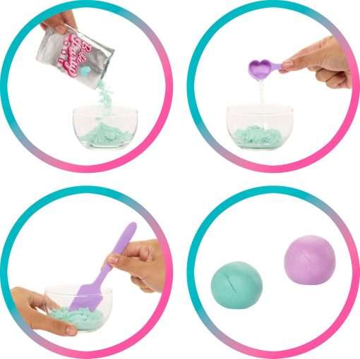 Barbie Party Unboxed Doll & Accessories, Pet Birthday Series Party Stars Set with 10 Surprises Including Color Change & Cake-Decorating Activity - 6