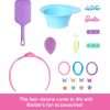 Barbie Doll Styling Head, Blonde Hair with 20+ Hair Styling Accessories Including Star & Butterfly Color Change Hair Clips - 4