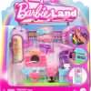 Barbie Mini BarbieLand Collectible Hair Salon Playset with 1.5-Inch Doll, Style Station with Mirror, Shampoo Area and Reception Desk for Storytelling Play - 1