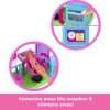 Barbie Mini BarbieLand Collectible Hair Salon Playset with 1.5-Inch Doll, Style Station with Mirror, Shampoo Area and Reception Desk for Storytelling Play - 3