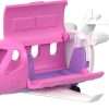 Barbie Mini BarbieLand DreamHouse & 3-Vehicle Playset with 4 1.5-Inch Dolls, Doll House Furniture & Accessories, Includes DreamCamper, Boat & Plane - 5