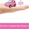 Barbie Mini BarbieLand Playsets with Toy Vehicle & 1.5-inch Doll, SUV with Color-Change Surprise & Tent Accessory - 4