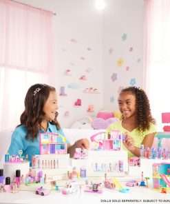 Barbie Mini BarbieLand Playsets with Toy Vehicle & 1.5-inch Doll, SUV with Color-Change Surprise & Tent Accessory - 6