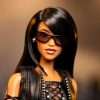 Barbie Signature Aaliyah 11.5 Collectible Doll in Black Faux Leather Outfit - 3