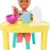 Barbie Skipper Babysitters Inc Small Doll and Accessories Playset with Toddler Boy Doll, Table, Chairs and 4 Food-Themed Pieces - 2