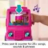 Fisher-Price Little People Barbie Toddler Toy Cupcake Truck Musical Playset with 9 Pieces for Pretend Play Kids Ages 18+ Months (Amazon Exclusive) - 3