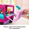 Fisher-Price Little People Barbie Toddler Toy Cupcake Truck Musical Playset with 9 Pieces for Pretend Play Kids Ages 18+ Months (Amazon Exclusive) - 4