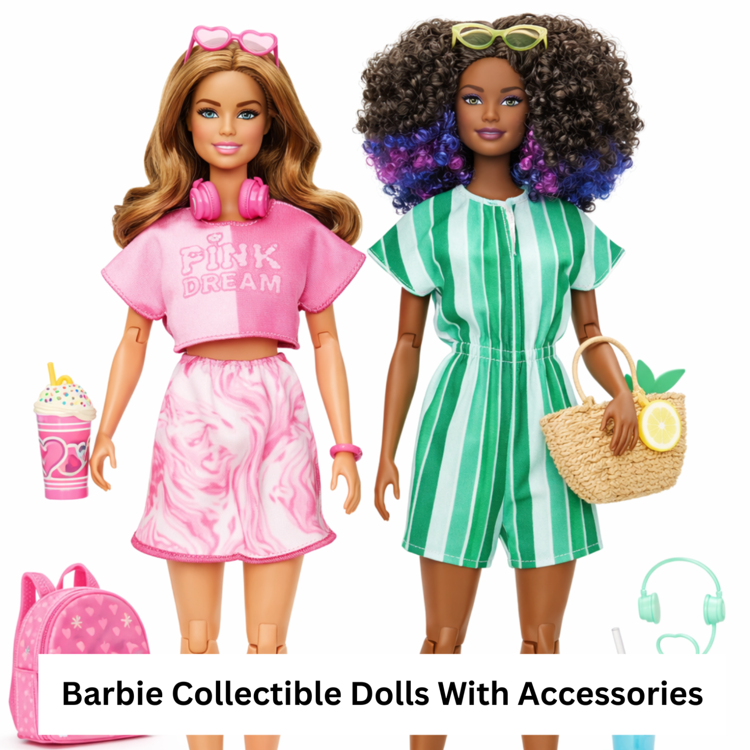 Barbie Collectible Dolls With Accessories