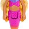 Barbie Dreamtopia Chelsea Mermaid Small Doll with Removable Hair Accessory, Wavy Blonde Hair & Ombre Tail, Bends at Waist - 1