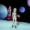Barbie Miss Astronaut Doll Collectible with Silver Suit, Space Boots & Helmet Accessory, 1965 Vintage Repro - 2