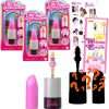 Barbie Blind Bag Mini Figure Set - Bundle with 3 Blind Lipstick Tube Mystery Barbie Dolls Plus Stickers, More - Barbie Party Favors for Girls, Kids - 1