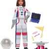 Barbie Careers Playset, 65th Anniversary Astronaut Set with Brunette Doll & 10 Accessories Including Rolling Rover & Space Helmet with Flipping Shield - 2