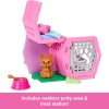 Barbie Chelsea Puppy Carrier Playset, Blonde Small Doll and Accessories, Dog Carrier with Puppy Themed Play Pieces - 7