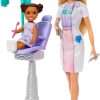 Barbie Dentist with Blonde Fashion Doll with Blue Dress and Lab Coat, 1 Kid Doll, Medical Doctor Furniture & Accessories - 7