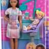 Barbie Dentist with Brunette Fashion Doll with Blue Dress and Lab Coat, 1 Kid Doll, Medical Doctor Furniture & Accessories - 6