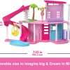Barbie Mini BarbieLand Doll House Sets, Mini Dreamhouse with Surprise 1.5-inch Doll, Furniture & Accessories, Plus Elevator & Pool - 4