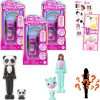 Barbie Mini Barbieland Blind Bag Mini Figure Set - Bundle with 3 Barbie Blind Cutie Reveal Tube Mystery Barbie Dolls Plus Stickers, More - Barbie Party Favors for Girls, Kids - 1