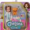 Barbie Playset with Brunette Chelsea Can Be Doctor Doll & Accessories Including Clipboard, Medical Tools & Bandage Stickers - 6