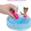 Barbie Skipper Babysitters Inc Playset with Skipper Doll, Color-Change Small Doll, Pool, Squirt Whale Toy & Accessories - 3
