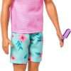 Barbie Mysteries- Beach Detectives Ken Doll Wearing Removeable Signature Outfit with Storytelling Accessories, Including Apron & Snacks - 2