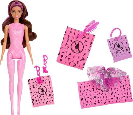 Barbie Color Reveal Doll & Accessories, Ballerina Series, 6 Unboxing Surprises Include Color Change, Inspired by Balletcore - 6