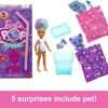Barbie Chelsea Pop Reveal Doll Set, Treat Series with 5 Surprises Including Scented Small Doll, Pop-It Pet & Color Change - 4