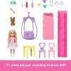 Barbie Chelsea Toy Dollhouse with 15+ Accessories, Pop-Up House Expands to 17+ x 13+ inches with 5 Play Areas & Slide, Includes Small Doll & Pet Dog - 3