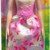 Barbie Royal Doll with Pink & Blonde Fantasy Hair, Colorful Accessories, Pink Ombre Bodice & Butterfly-Print Skirt - 5