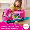 Fisher-Price Little People Toddler Toy Barbie Dreamcamper RV Playset with Music Lights & Figures for Pretend Play Kids Ages 18+ Months - 2