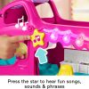 Fisher-Price Little People Toddler Toy Barbie Dreamcamper RV Playset with Music Lights & Figures for Pretend Play Kids Ages 18+ Months - 3