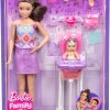 Barbie Skipper Babysitters, Inc. Playset with Brunette Doll, Brunette Toddler Doll, High Chair & 8 Accessories Including Food - 3