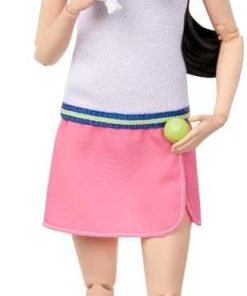 Barbie Doll & Accessories, Career Tennis Player Doll with Racket and Ball - 1