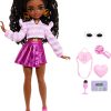 Barbie Dream Besties Brooklyn” Fashion Doll & Accessories, Posable with Brunette Hair & Dance-Themed Toy Pieces - 1