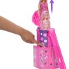 Barbie Rise & Surprise Doll & Accessories, Pet Birthday Series with 12 Surprises Including Slide & Color-Change Activity - 3