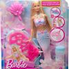Barbie Bubble Sparkle Mermaid Doll with Bubble-Making Feature & Solution, Tray & Hairbrush, Plus Long, Color-Streaked Blonde Hair - 6