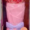 Barbie Petal Pop Scented Doll with Rose Dress & Accessories, Bouquet Reveal with Pet Bunny & Surprises Like Watering Can, Necklace & Earrings​​​ - 5