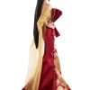 Barbie Signature Lunar New Year Fashion Doll Wearing Red Dress with Golden Peony Print, Collectible Holiday Toy - 5